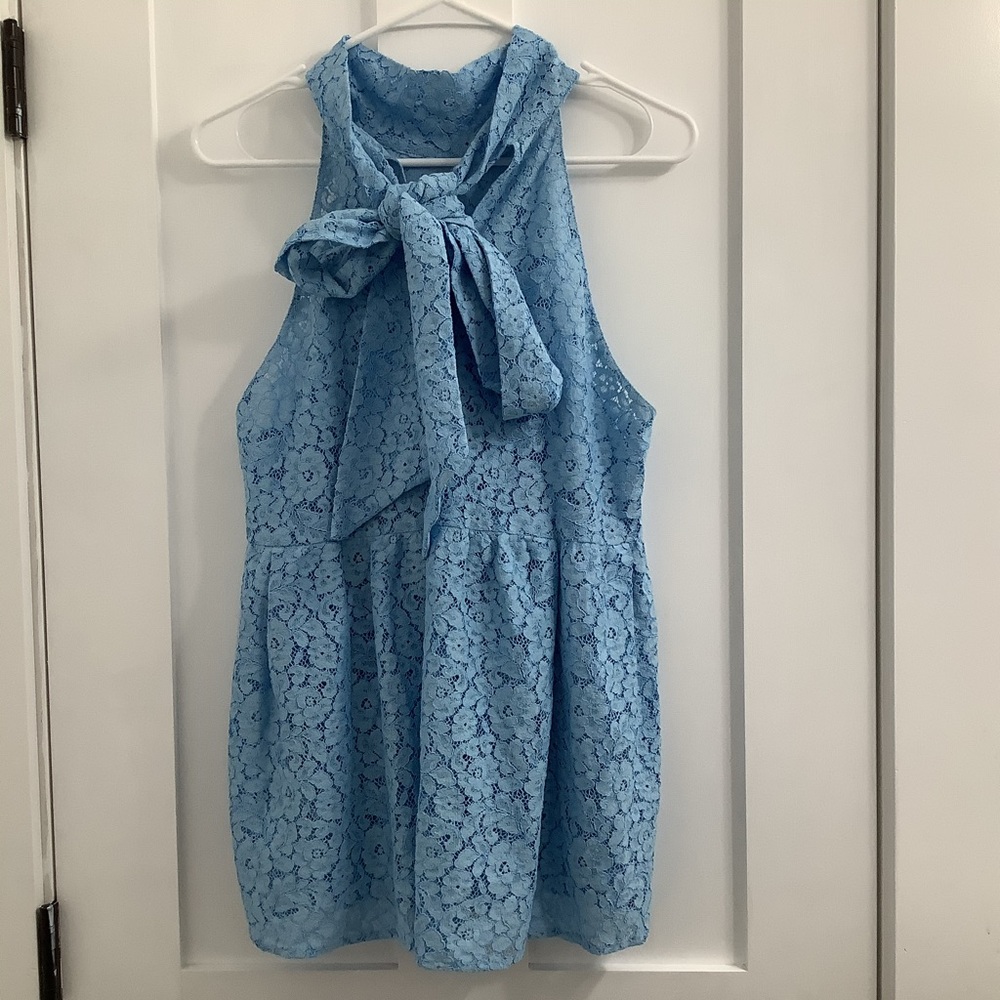 ZARA Guipure Lace Halter - Picture 2 of 6
